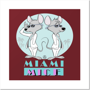 Miami Mice (Miami Vice parody) Posters and Art